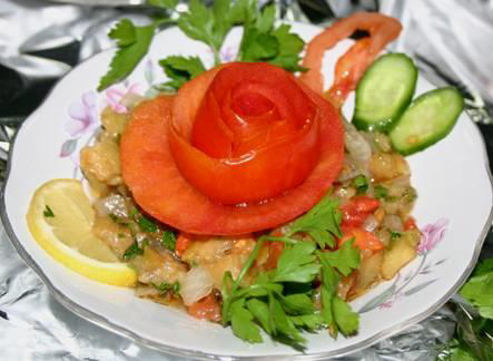 ZEYTİNYAĞLI PATLICAN GÖMME